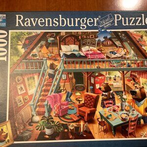 Ravensburger 1000 Piece Puzzle "Goldilocks Gets Caught"